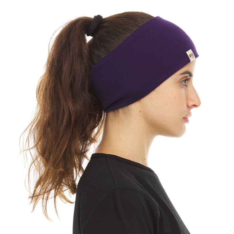 Load image into Gallery viewer, Midweight - Reversible Headband 100% Merino Wool