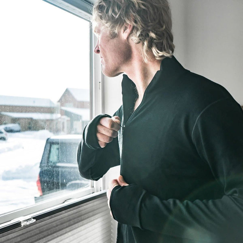 Load image into Gallery viewer, Heavyweight - Kobuk 1/4 Zip 100% Merino Wool