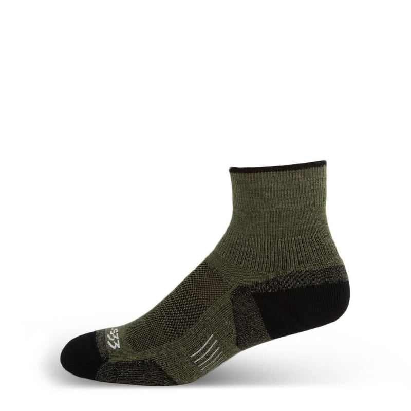 Load image into Gallery viewer, Microweight Cushion - Mini Crew Wool Socks Mountain Heritage
