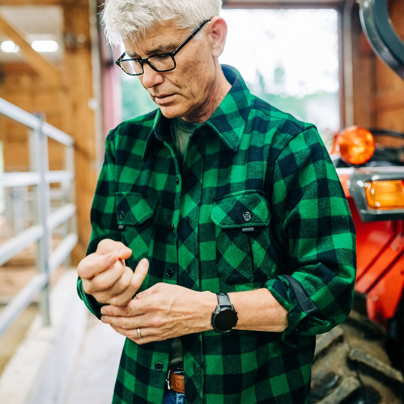 Load image into Gallery viewer, Sportsman Guide Shirt White Mountain Woolen