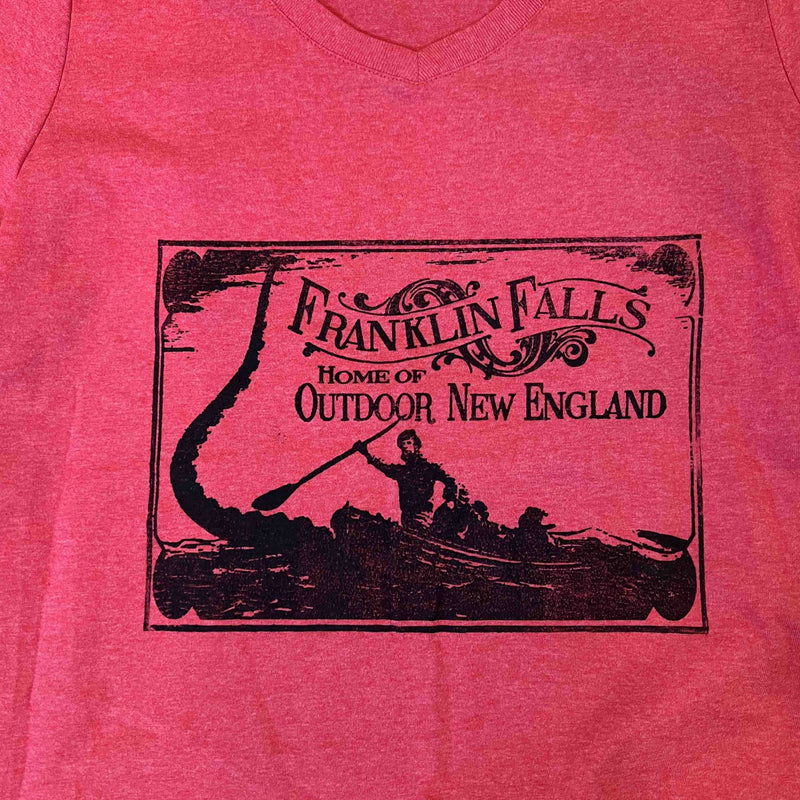 Load image into Gallery viewer, Women's Vintage Kraken V-Neck Tee