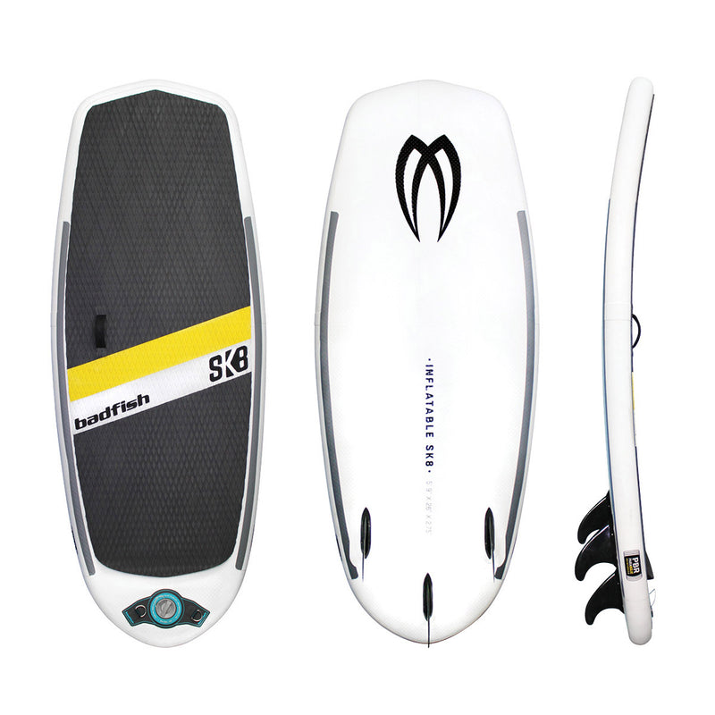 Load image into Gallery viewer, Inflatable SK8 River Surfboard