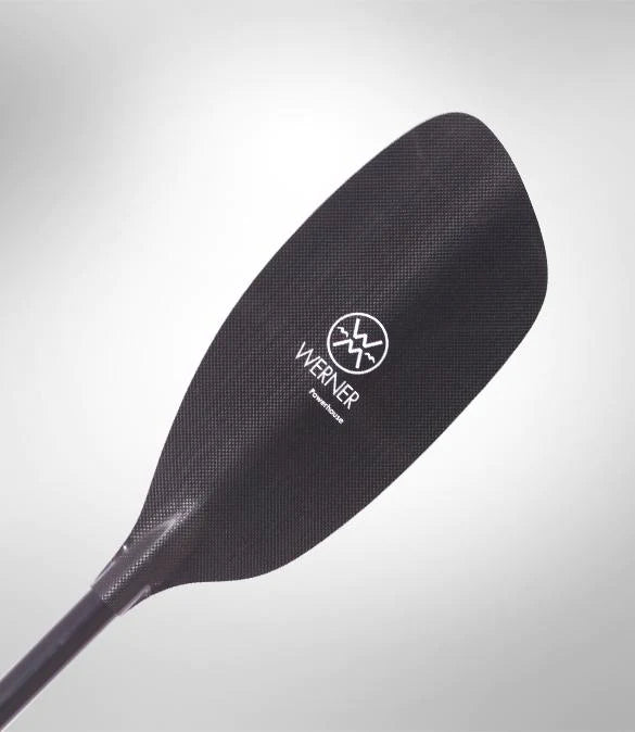 Load image into Gallery viewer, Werner Powerhouse Carbon Whitewater Paddle - Straight Shaft