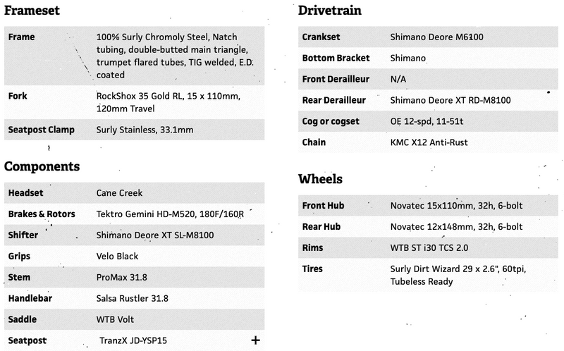 Load image into Gallery viewer, Surly Krampus Front Suspension Bike
