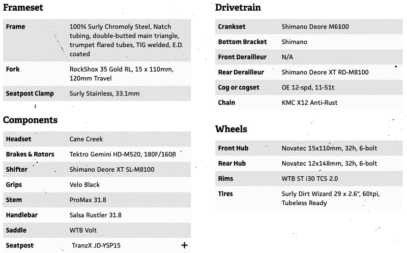 Load image into Gallery viewer, Surly Krampus Front Suspension Bike
