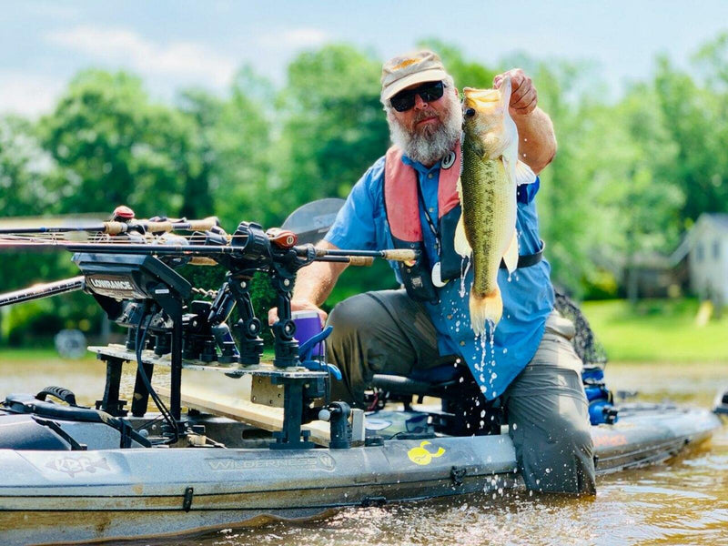 Load image into Gallery viewer, Omega Pro Rod Holder with Track Mounted LockNLoad Mounting System