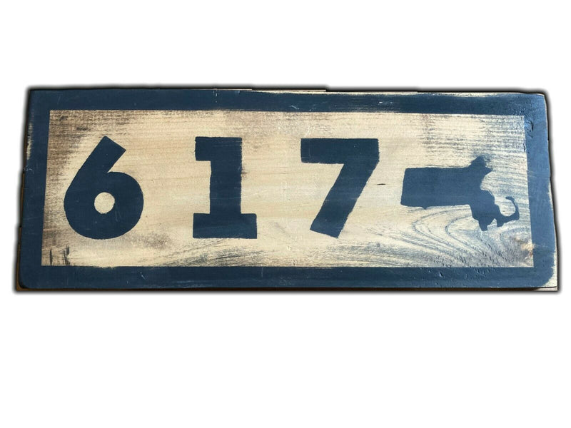 Load image into Gallery viewer, Wood Area Code Signs