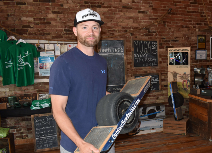 Two NH businesses help electric skateboard pick up momentum
