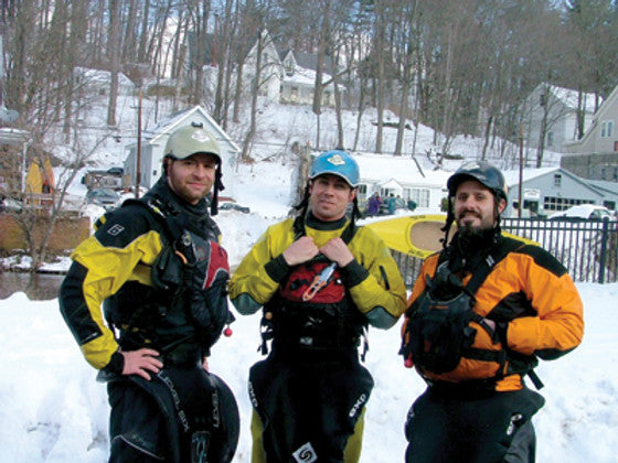 Kayakers Get in Their Traditional Run Despite Heavy Ice Conditions