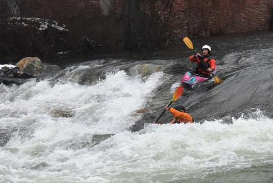 Kayakers and rafters drawn to Franklin First Day