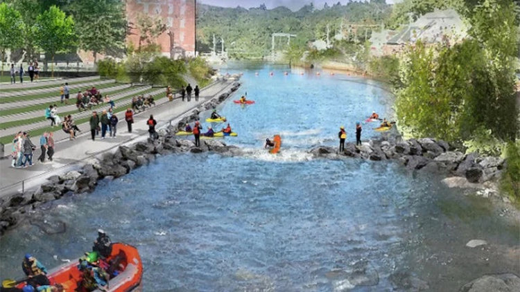 New England’s first whitewater park is set to open this year