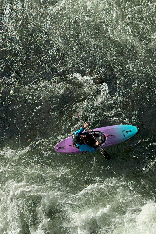 River Running Paddle in Action