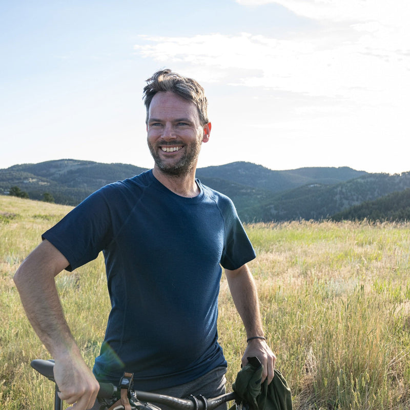 Load image into Gallery viewer, Microweight - Men's Wool Raglan T Shirt Woolverino
