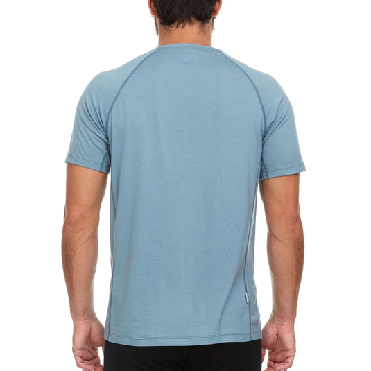 Microweight - Men's Wool Raglan T Shirt Woolverino
