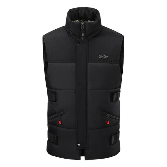 LITEGUEST 8-Zone Dual-Control Adjustable Waist Heated Vest for winter