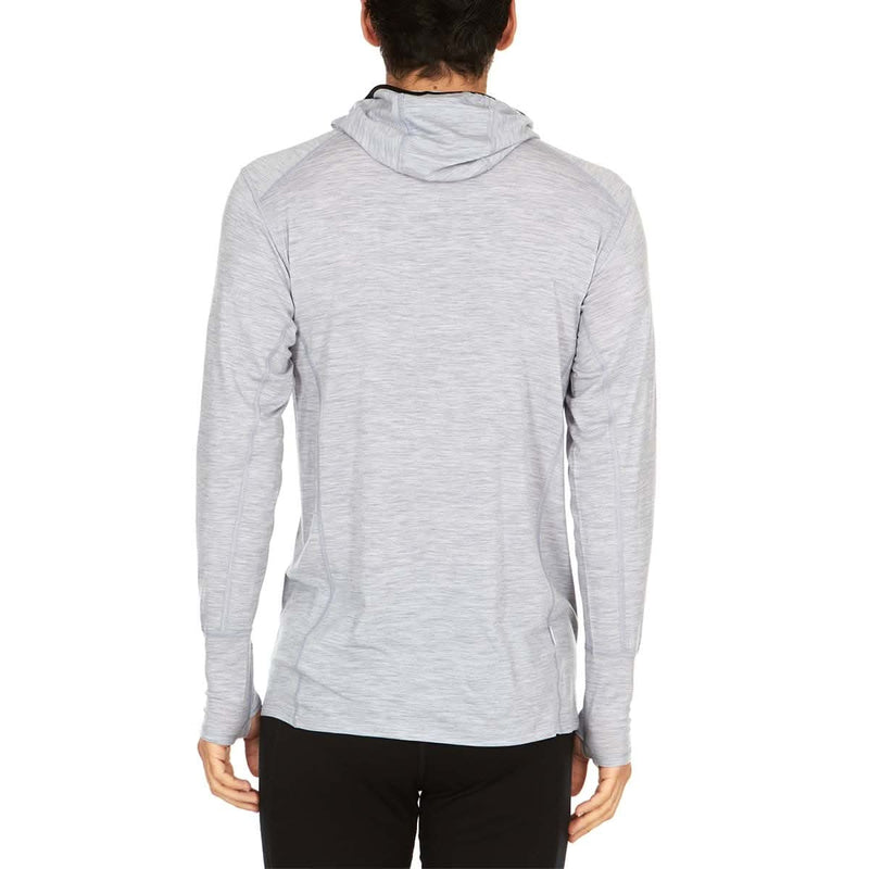 Load image into Gallery viewer, Microweight - Men's Wool 1/4 Zip Sun Hoodie Woolverino

