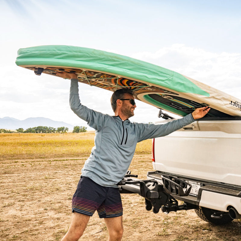 Load image into Gallery viewer, Microweight - Men's Wool 1/4 Zip Sun Hoodie Woolverino
