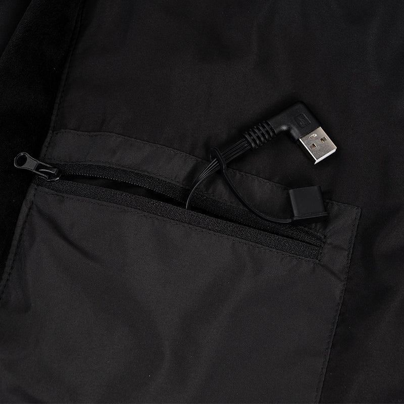 Load image into Gallery viewer, LITEGUEST Heated Vest with LED Light Winter Outdoor Warming Vest
