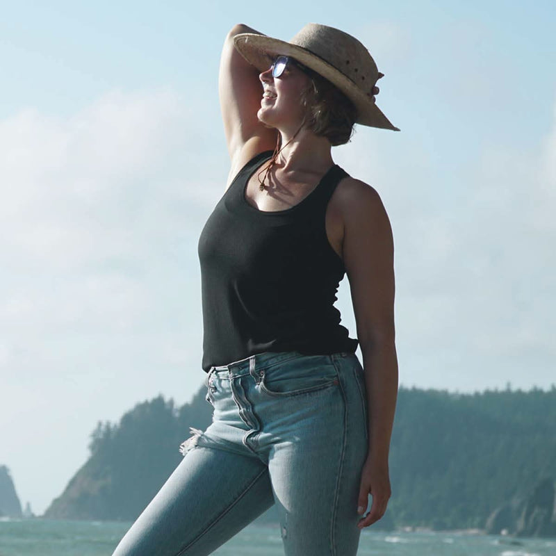 Load image into Gallery viewer, Microweight - Women's Wool Racerback Tank Top Woolverino
