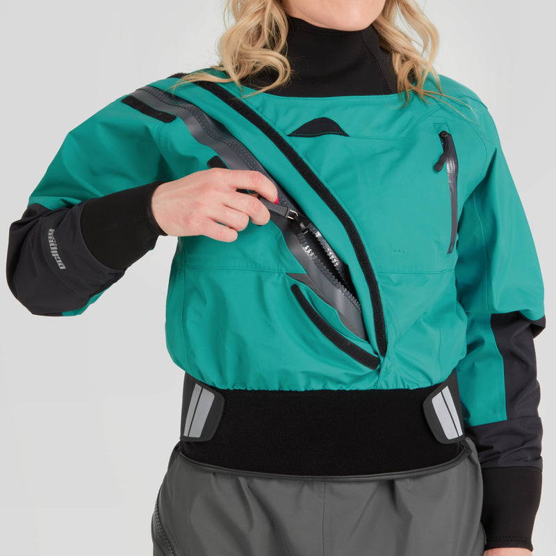 Load image into Gallery viewer, NRS Women's Crux Dry Suit - Closeout
