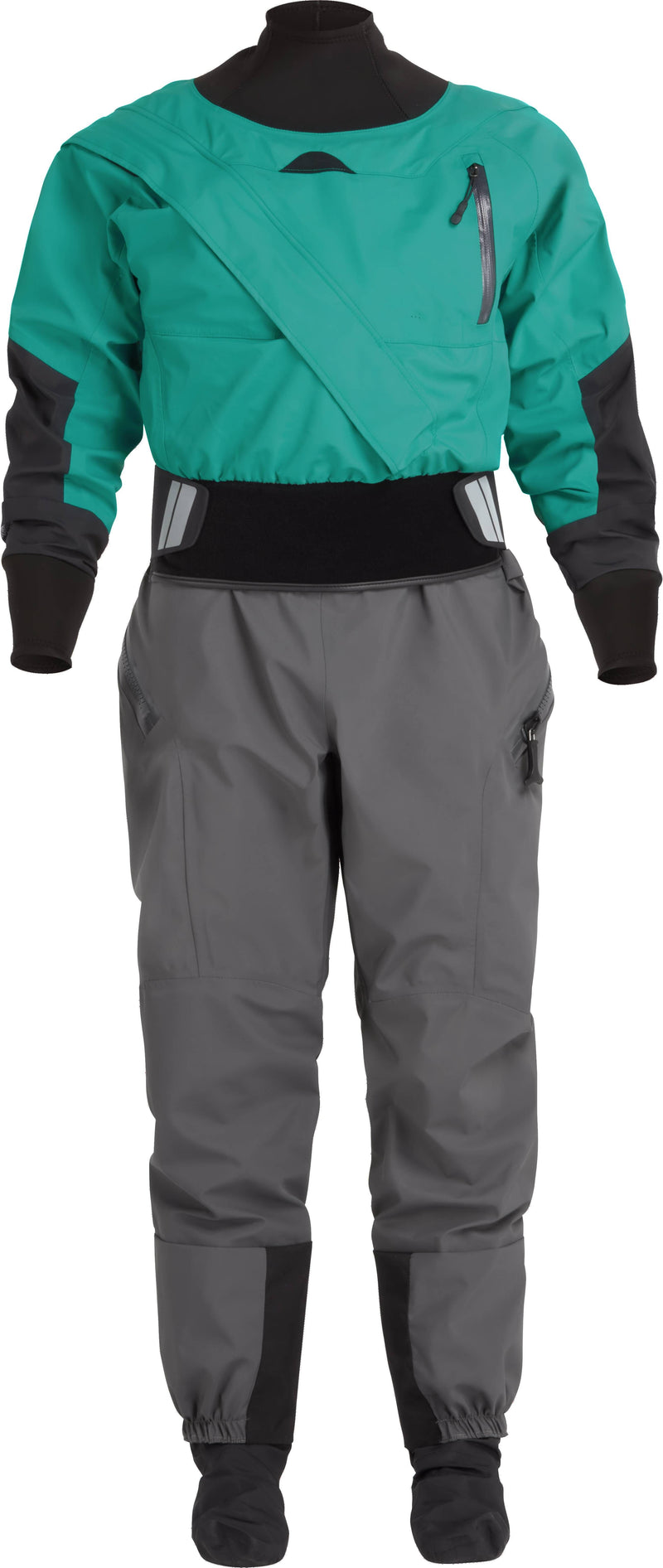 Load image into Gallery viewer, NRS Women's Crux Dry Suit - Closeout - Jade
