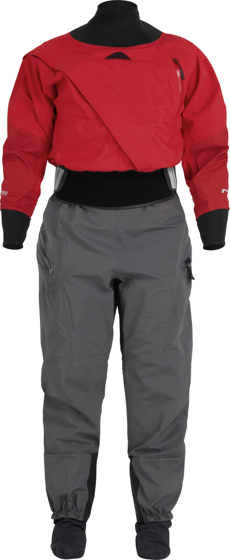 Load image into Gallery viewer, NRS Women's Crux Dry Suit - Closeout - Red
