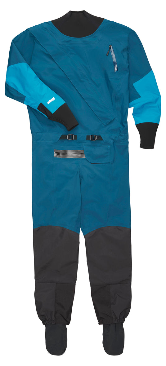 NRS Men's Explorer Semi-Dry Suit - Legion Blue