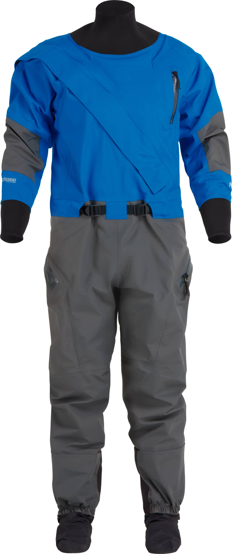Load image into Gallery viewer, NRS Women's Explorer Semi-Dry Suit - Closeout - Blue
