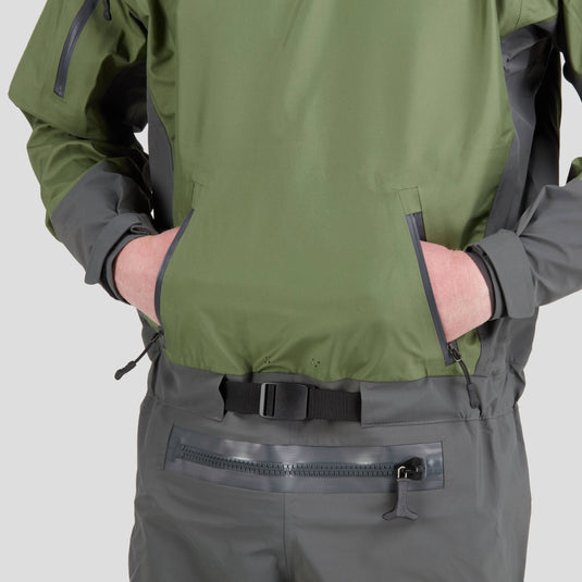 NRS Spyn Fishing Semi-Dry Suit - Closeout