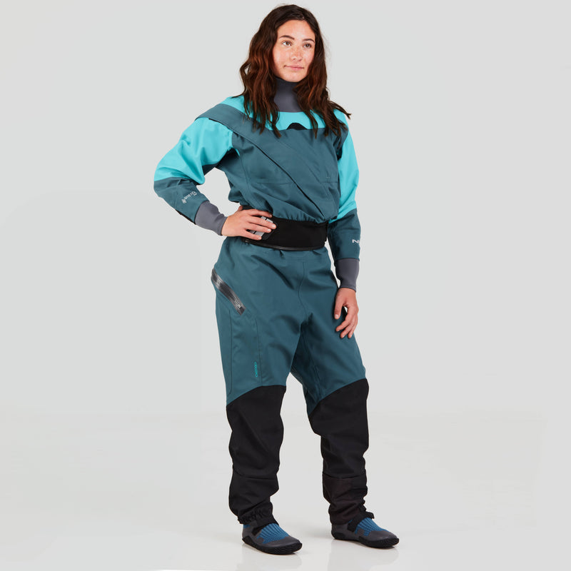 Load image into Gallery viewer, NRS Women's Axiom GORE-TEX Pro Dry Suit - Closeout
