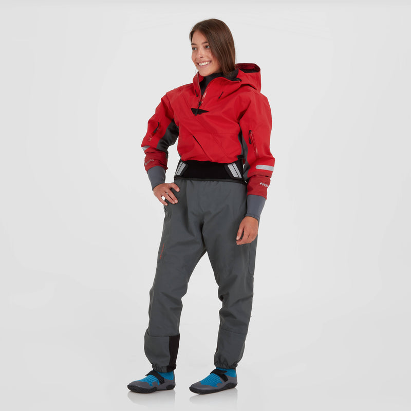 Load image into Gallery viewer, NRS Women's Navigator GORE-TEX Pro Semi-Dry Suit - Closeout

