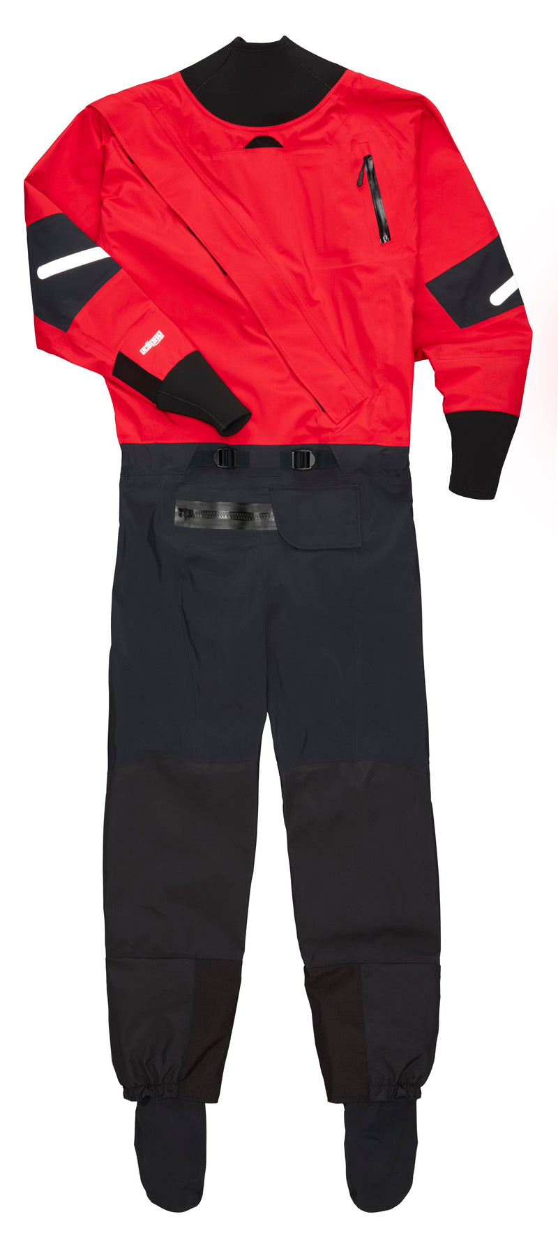 Load image into Gallery viewer, NRS Men’s Foray Dry Suit - Red
