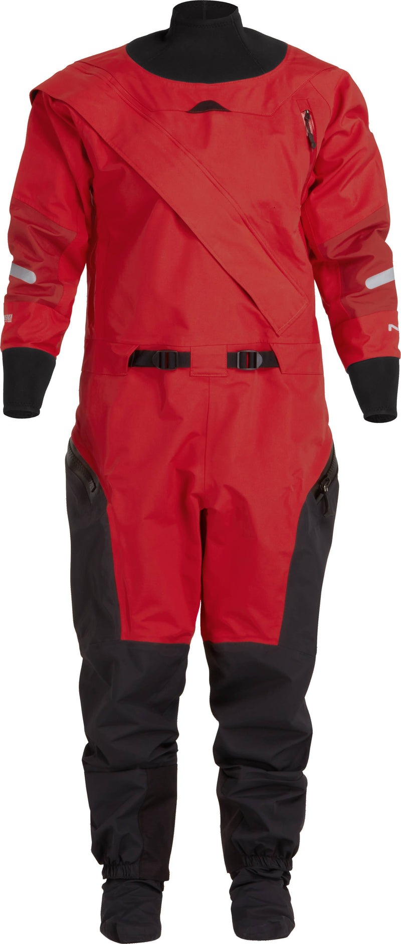 Load image into Gallery viewer, NRS Women's Foray Dry Suit - Closeout - Red
