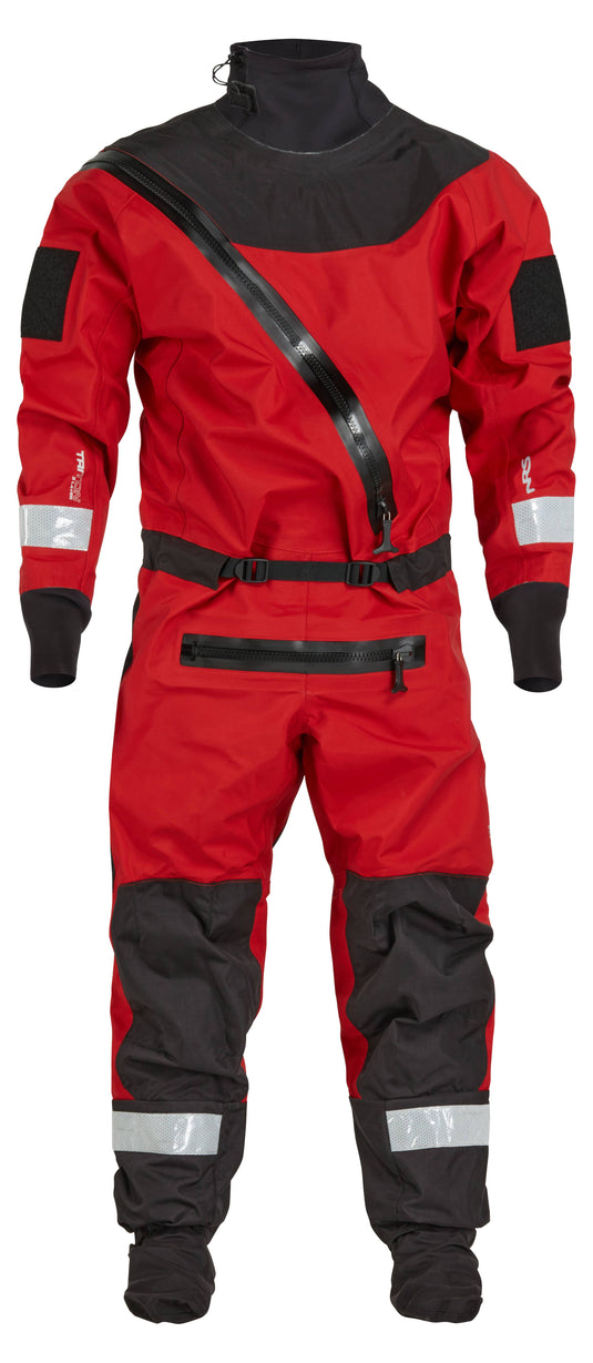 NRS Ascent SAR Dry Suit - Closeout - Red