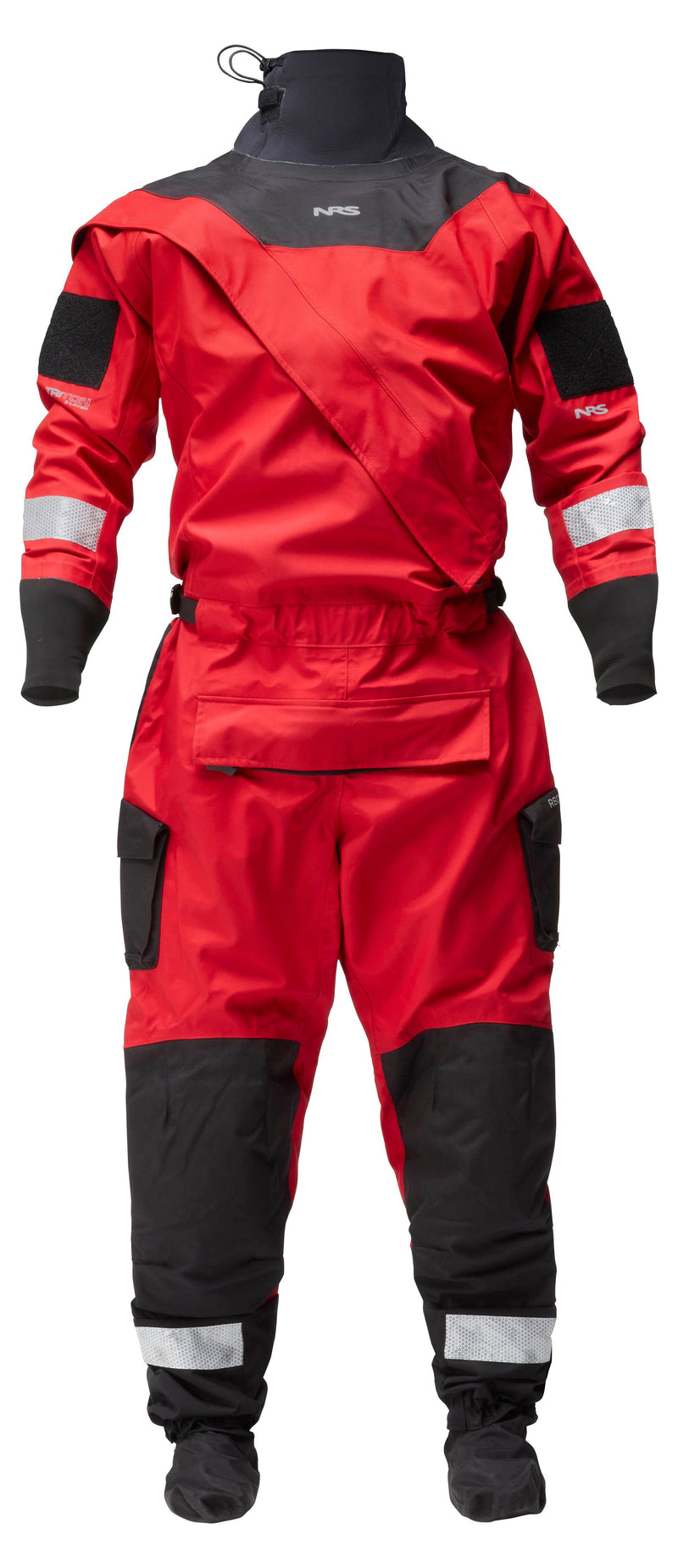 Load image into Gallery viewer, NRS Ascent SAR Dry Suit - Red
