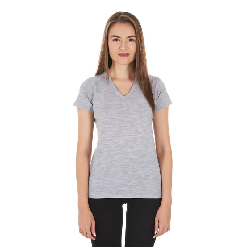 Load image into Gallery viewer, Microweight - Women&#39;s Wool V-Neck T-Shirt Woolverino

