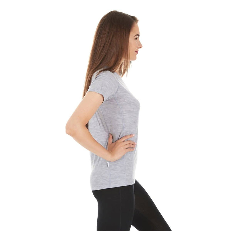 Load image into Gallery viewer, Microweight - Women&#39;s Wool V-Neck T-Shirt Woolverino
