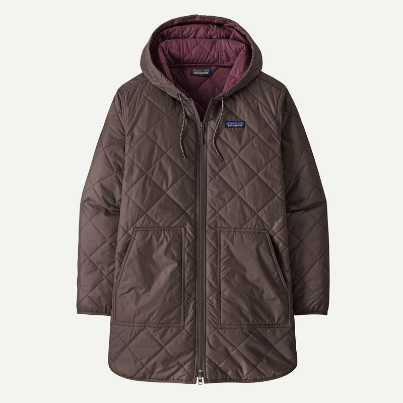 Load image into Gallery viewer, Patagonia Women's Diamond Quilted Parka - Den Brown
