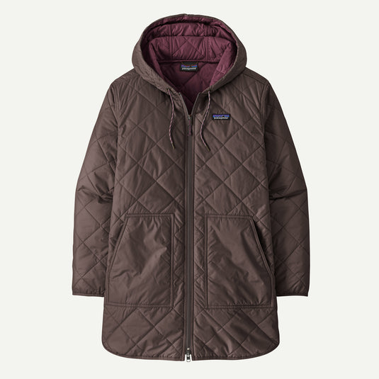 Patagonia Women's Diamond Quilted Parka - Den Brown
