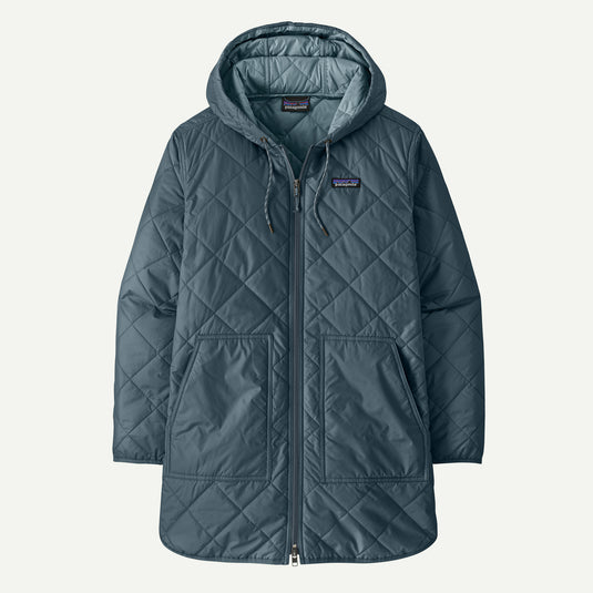 Patagonia Women's Diamond Quilted Parka - Summit Blue