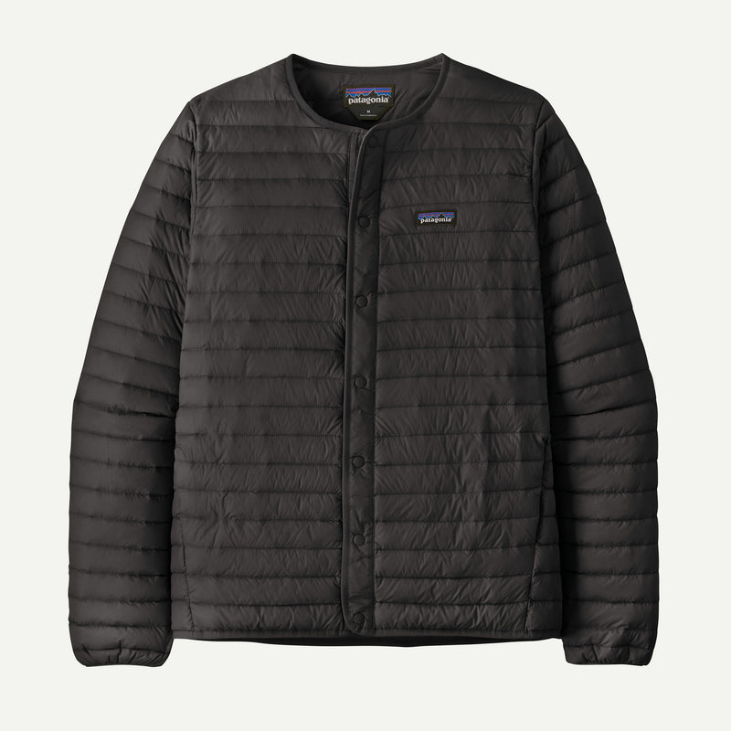 Load image into Gallery viewer, Patagonia Men's LW Down Sweater Cardigan - Black
