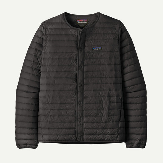 Patagonia Men's LW Down Sweater Cardigan - Black