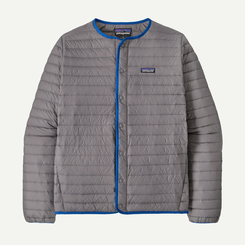 Load image into Gallery viewer, Patagonia Men's LW Down Sweater Cardigan - Noble Grey
