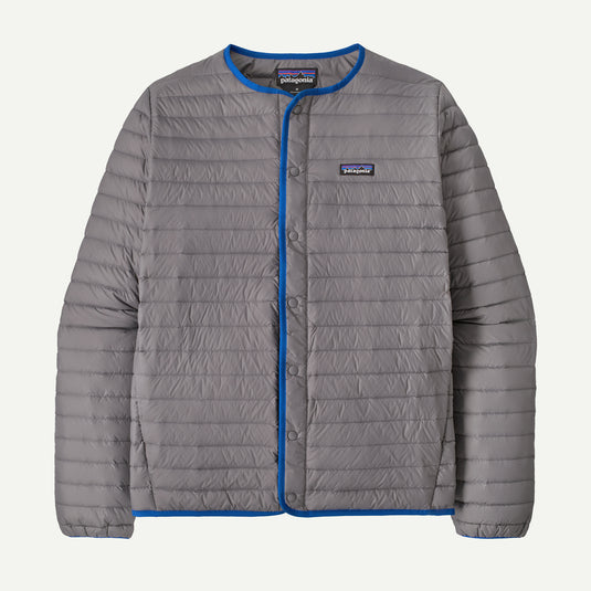 Patagonia Men's LW Down Sweater Cardigan - Noble Grey