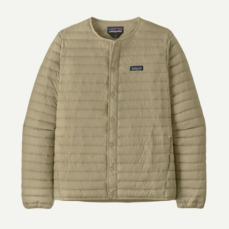 Load image into Gallery viewer, Patagonia Men's LW Down Sweater Cardigan - Weathered Stone
