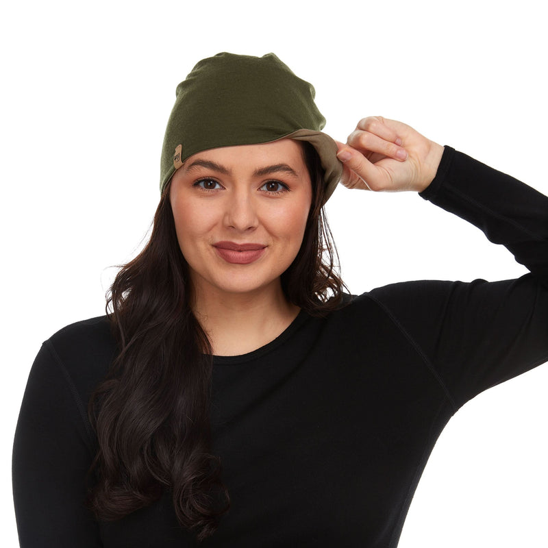 Load image into Gallery viewer, Microweight - Reversible Shade Beanie Woolverino
