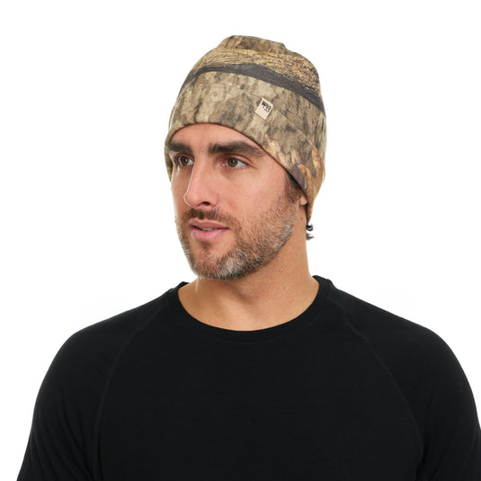 Lightweight - Ridge Cuff Beanie 100% Merino Wool