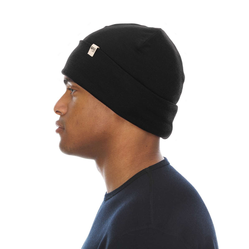 Load image into Gallery viewer, Lightweight - Ridge Cuff Beanie 100% Merino Wool
