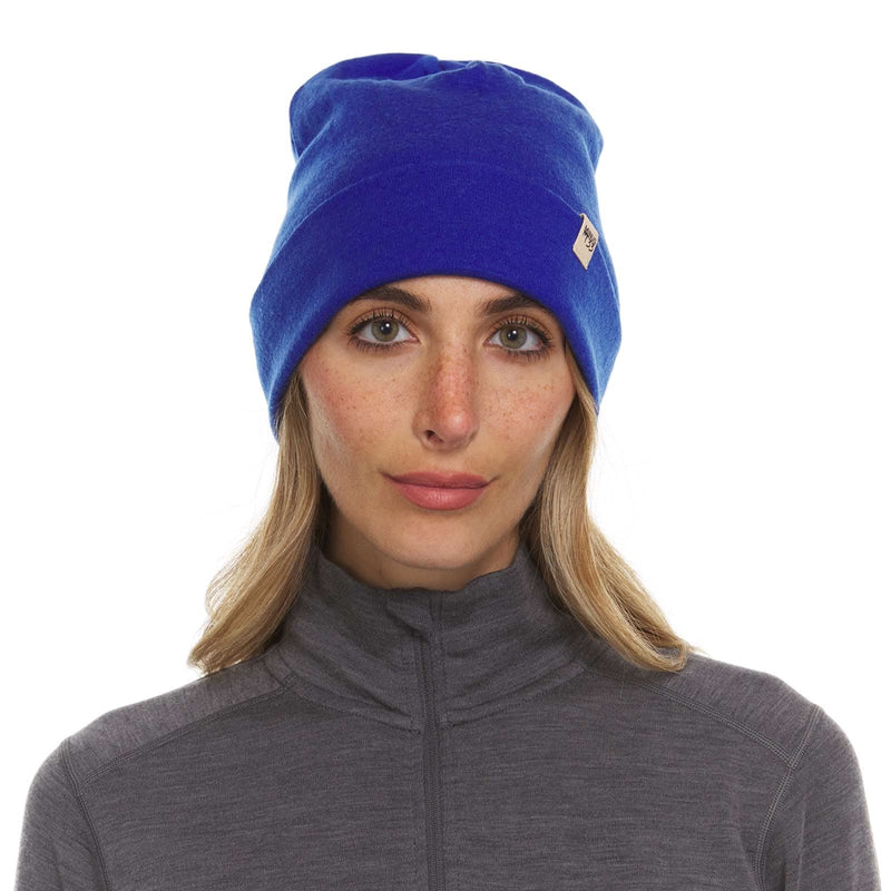 Load image into Gallery viewer, Lightweight - Ridge Cuff Beanie 100% Merino Wool
