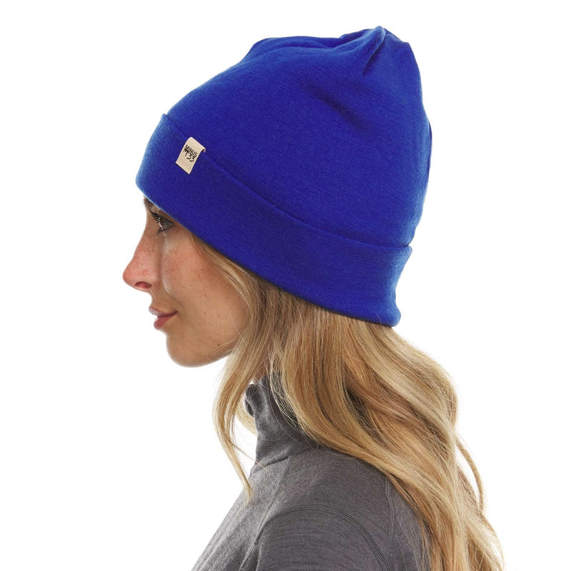 Load image into Gallery viewer, Lightweight - Ridge Cuff Beanie 100% Merino Wool
